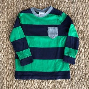 Hanna Andersson Bold Stripe Heavy Jersey Shirt